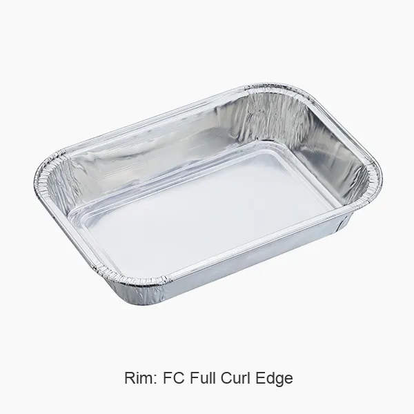 Aviakompaniya alyuminiy folga ovqat tepsisi