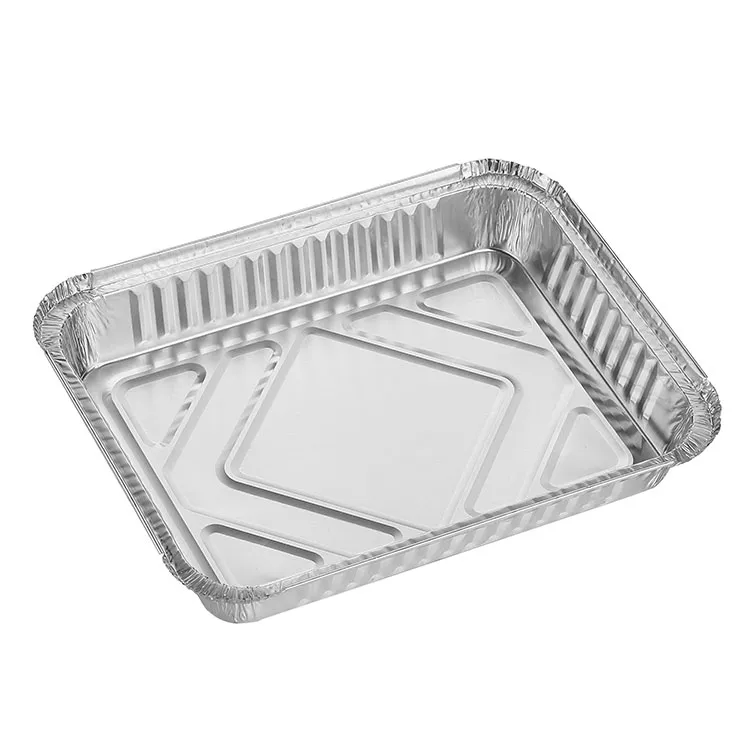 Qopqoqli alyuminiy folga tovoqlar