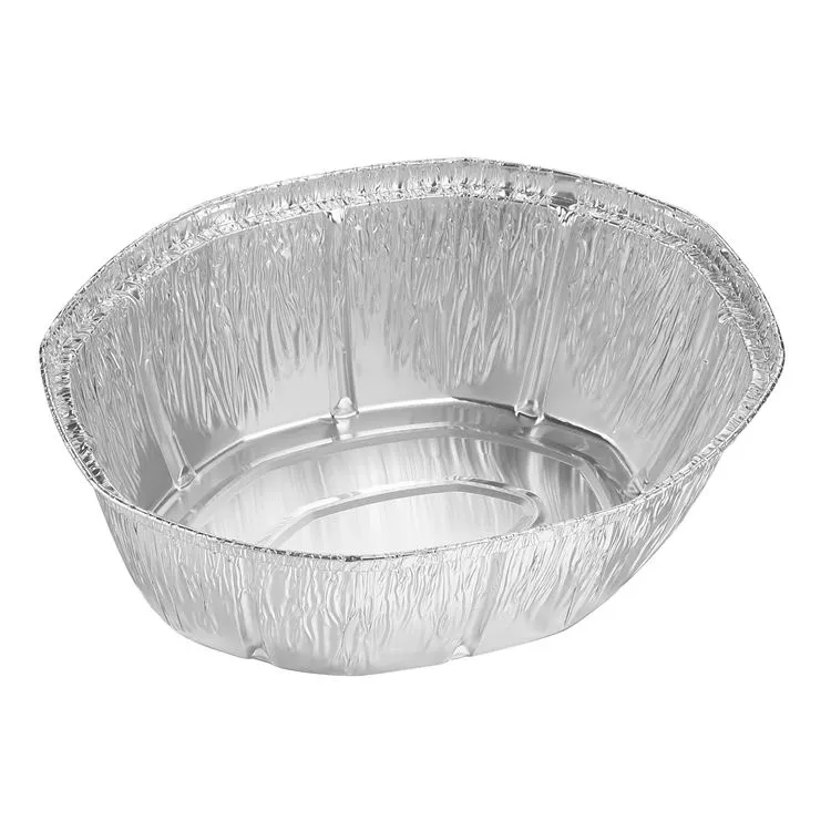 Qopqoqli bir marta ishlatiladigan alyuminiy kostryulkalar