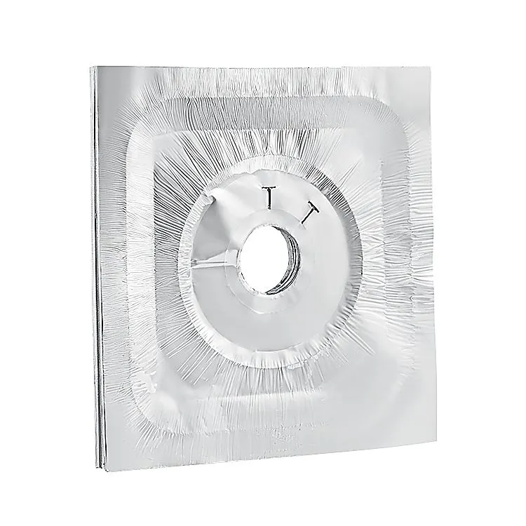 Alyuminiy folga pechka yondirgich qopqoqlari