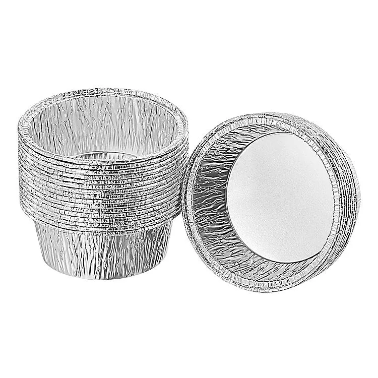 Dumaloq alyuminiy folga tovoqlar