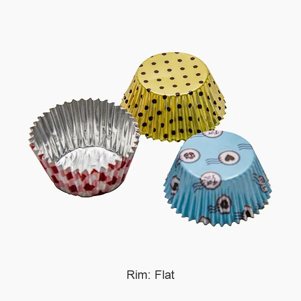 Dumaloq shokoladli folga chashka